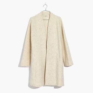 Madewell langley swing coat XS